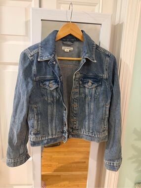 Good American Light Blue Denim Jacket